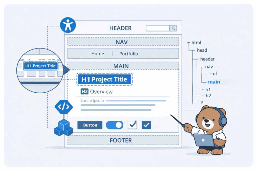 2026 웹퍼블리셔 준비 로드맵 – 실무 기준 역량·포트폴리오·AI 활용 전략 1 ChatGPT Image 2026년 2월 9일 오전 11 35 19 1