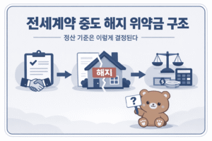 전세계약 중도 해지 위약금 완벽 정리 – 판단하는 기준 6 ChatGPT Image 2026년 2월 11일 오전 11 03 00