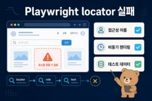 Playwright 테스트 실패 해결 대표 점검 흐름