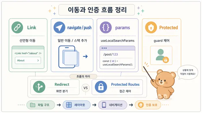Expo Router 사용법: app 폴더와 Stack Tabs 구조 잡기 적용 흐름을 설명하는 두 번째 본문 이미지