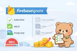 Firebase .firebaseignore 작성법: 배포 제외 파일 관리 대표 이미지