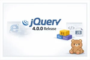 jQuery 4.0 변경 사항: IE 지원 종료와 Slim 빌드 기준 대표 이미지