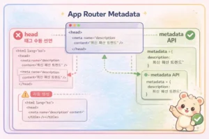 Next.js Metadata API와 generateMetadata 실무 예제 구조