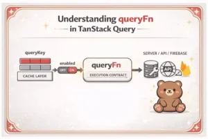 TanStack Query queryFn 사용법: 데이터 요청 로직 분리하기 대표 이미지