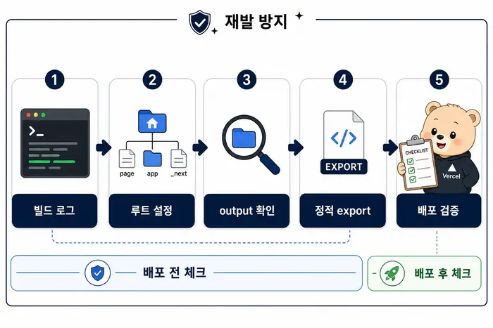 Vercel routing rewrites redirects 설정 확인 순서