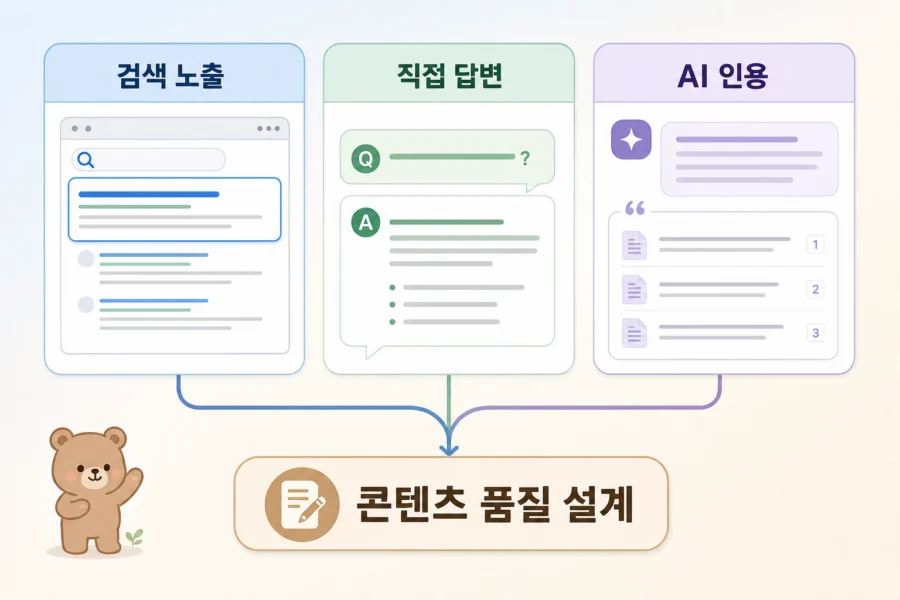 AEO GEO SEO 비교 개념도