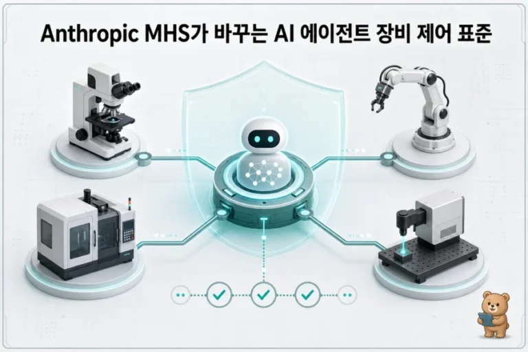 Anthropic MHS가 AI 에이전트와 실험실·제조 장비를 연결하는 표준 구조