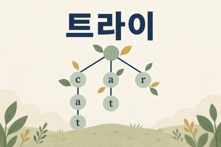 트라이의 개념을 표현한 표지 일러스트