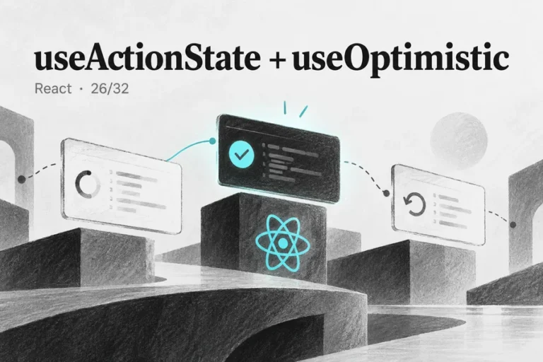 React 26편 TaskFlow 학습 주제 표지