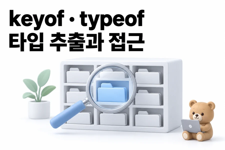 TypeScript keyof typeof 인덱스 접근 타입 사용법